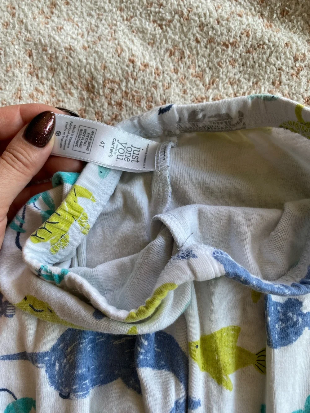Just One You by Carter’s Ocean Print Pajama Set